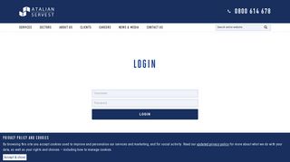 Customer Login - Servest UK