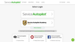 Member Login | Service Autopilot