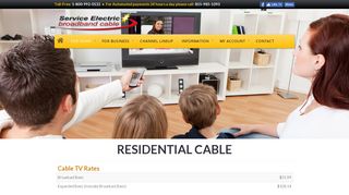 Service Electric Broadband Cable