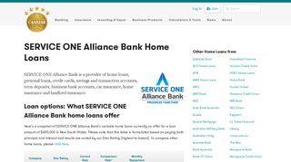 SERVICE ONE Alliance Bank Home Loans: Review & Compare ...