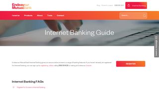 Internet Banking Guide - Endeavour Mutual Bank