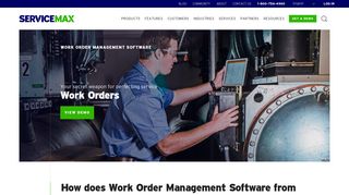 Work Order Software, Tracking & Management Systems - ServiceMax