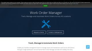 Work Order Software | Tracking and Management | ServiceChannel