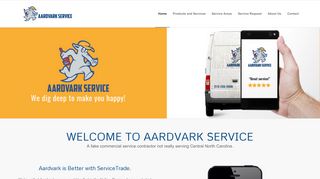 Aardvark Service - Powered by ServiceTrade