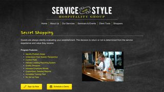 Secret Shopping - Service with Style | Hospitality Group