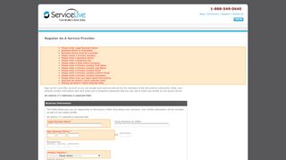 ServiceLive [Provider Registration] - ServiceLive for Business