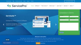 Pest Control Software Solutions | ServSuite™ by ServicePro™