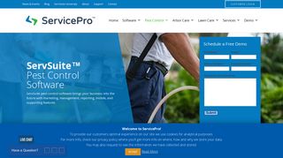 Pest Control Software | ServSuite by ServicePro™