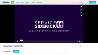 Service-Sidekick on Vimeo