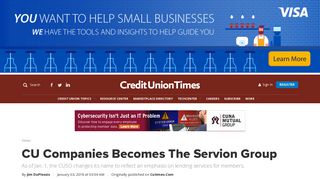 CU Companies Becomes The Servion Group | Credit Union Times