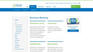 Business - Servus Credit Union