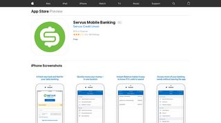 Servus Mobile Banking on the App Store - iTunes - Apple
