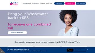 One bill wastewater | SES Business Water