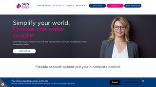 My Account | SES Business Water