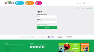 Sign in - Sesame Street | Preschool Games, Videos, & Coloring Pages