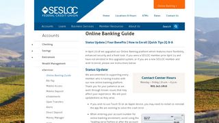 Online Banking Guide | SESLOC Federal Credit Union
