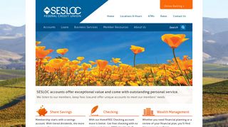 Accounts - SESLOC Federal Credit Union