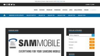 SamMobile firmware page having server issues, details here ...