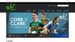eir Sport: Your Home For Sports, News & Transfers