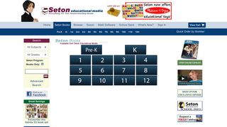 Seton Catholic Home Schooling Books - Pre K to High School - Seton ...
