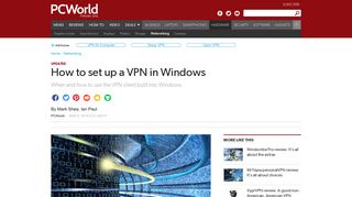 How to set up a VPN in Windows | PCWorld