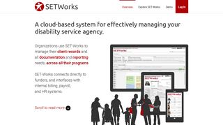 SET-Works - Electronically manage your disability service agency