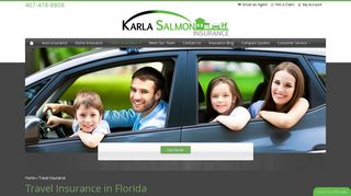 Oviedo, FL Travel Insurance Agents | Karla Salmon Insurance