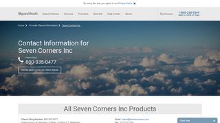 Contact Seven Corners Inc - Travel Insurance Claims - Squaremouth