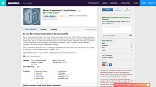 Seven Seventeen Credit Union Reviews - WalletHub