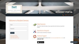 Login to Seven Springs Apartments Resident Services | Seven ...