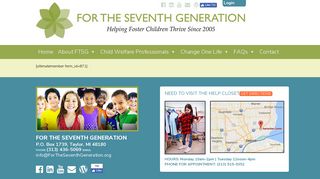 Login – For The Seventh Generation