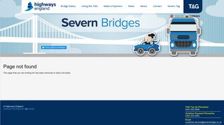 Home - Trip tag top up - Severn Bridges