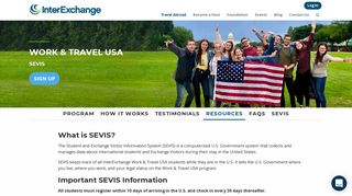 SEVIS · InterExchange