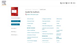 Guide for authors - The Journal of Sexual Medicine - ISSN 1743-6095