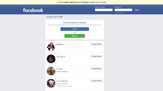 Sex Profiles | Facebook
