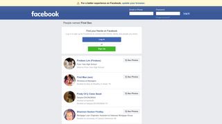 Find Sex Profiles | Facebook