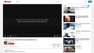 Omarion - Deeper (NEW RNB SONG DECEMBER 2014) - YouTube