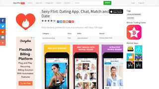 Sexy Flirt: Dating App. Chat, Match and Date - Appsftw