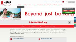 Internet Banking | Seylan Bank