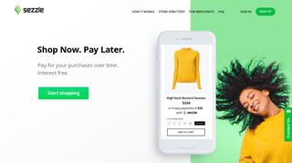 Sezzle - Shop Now. Pay Later. No Interest. No Fees if paid on time. No ...