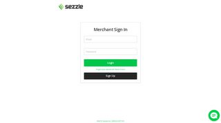 Sezzle Merchant Dashboard