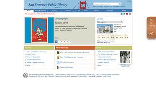 San Francisco Public Library: Home