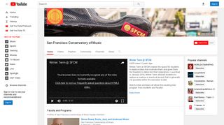 San Francisco Conservatory of Music - YouTube