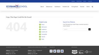 Parent Portal - St. Francis School