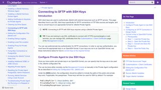 Connecting to SFTP with SSH Keys - Jitterbit Success Central - Jitterbit ...
