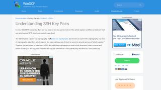 Understanding SSH Key Pairs :: WinSCP