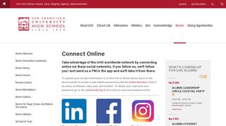 Connect Online - San Francisco University High School