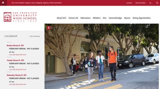 San Francisco University High School: Home