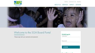 Portal Log-In | SGA - SGA Youth & Family Services