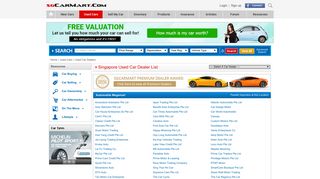Used Car Dealers | Singapore Car Dealers - sgCarMart